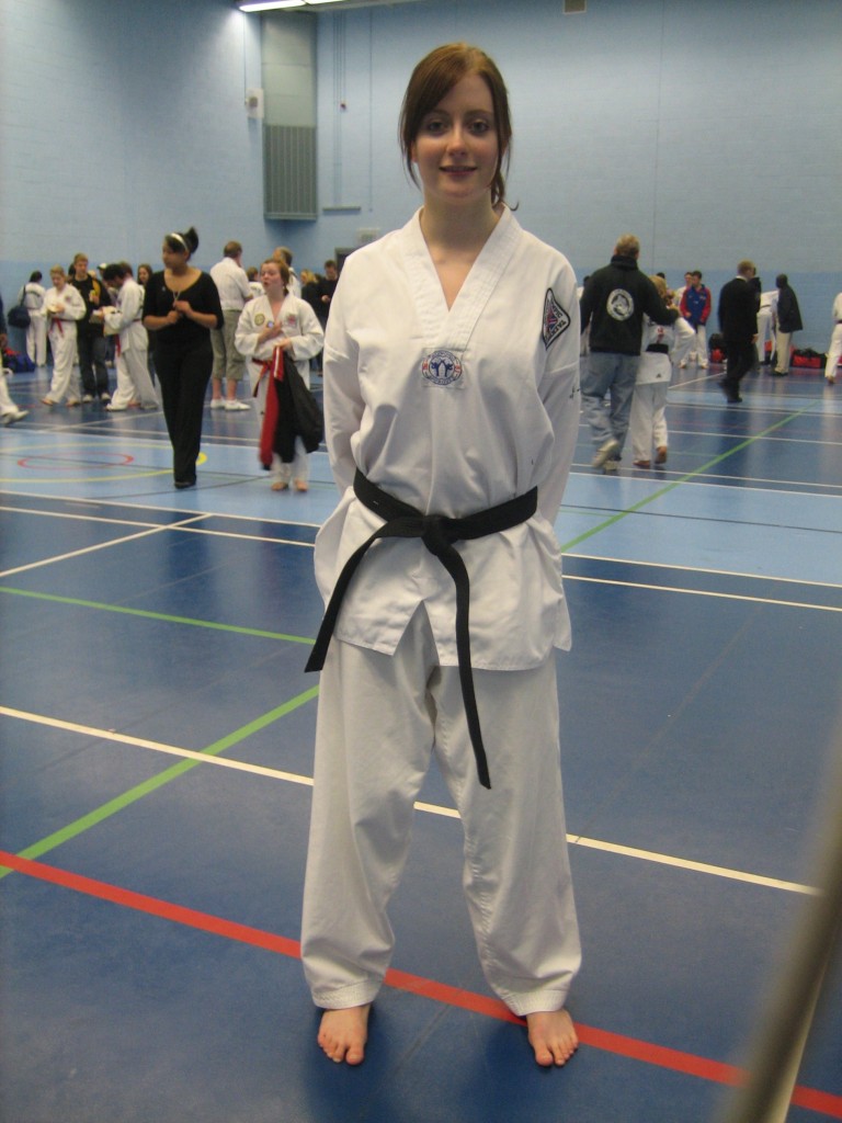 Claire 1st Dan – April 2007 | Ellison's Taekwondo